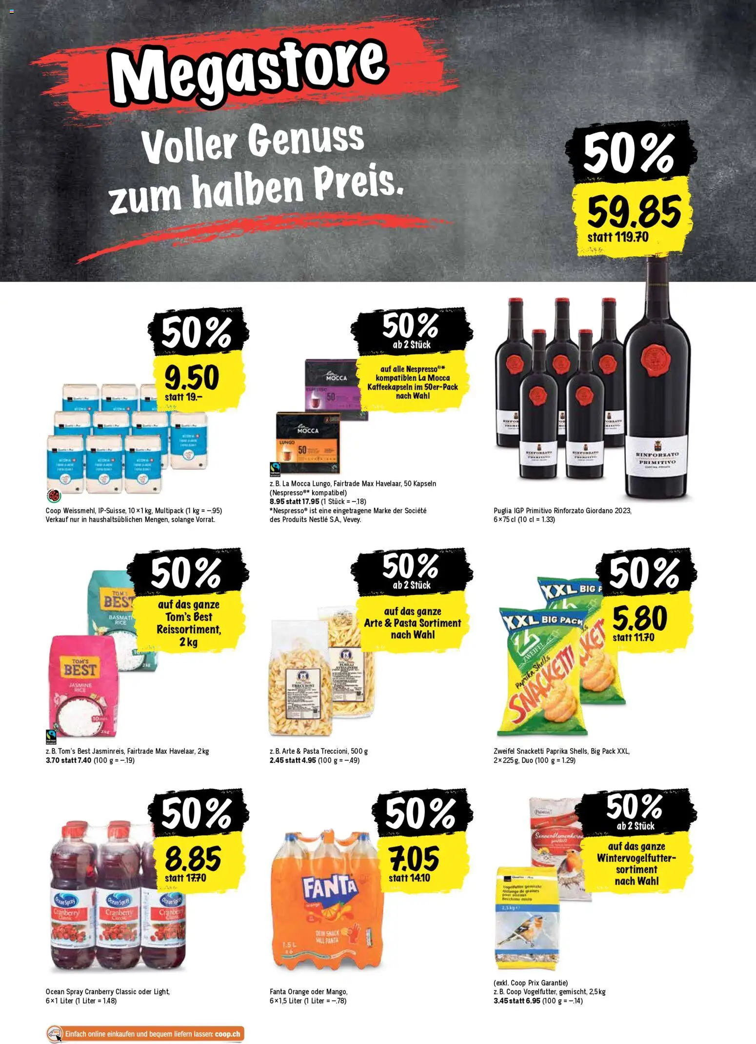 Coop Aktionen – gültig ab 13.11.2025 | Seite: 23 | Produkte: Fanta, Pasta