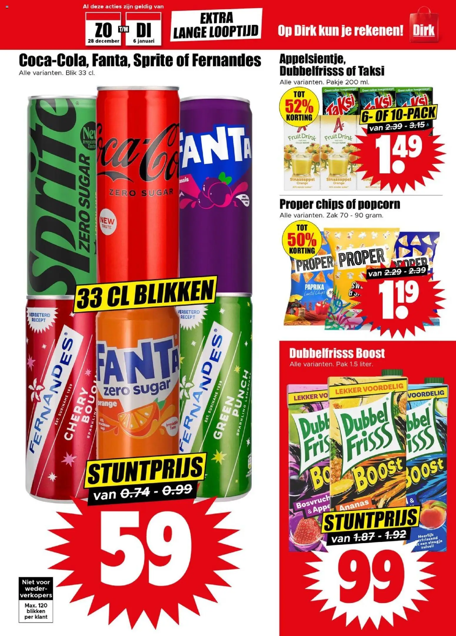 {H1} | Pagina: 33 | Producten: Sprite, Kész piskótalap, Fruit, Boost