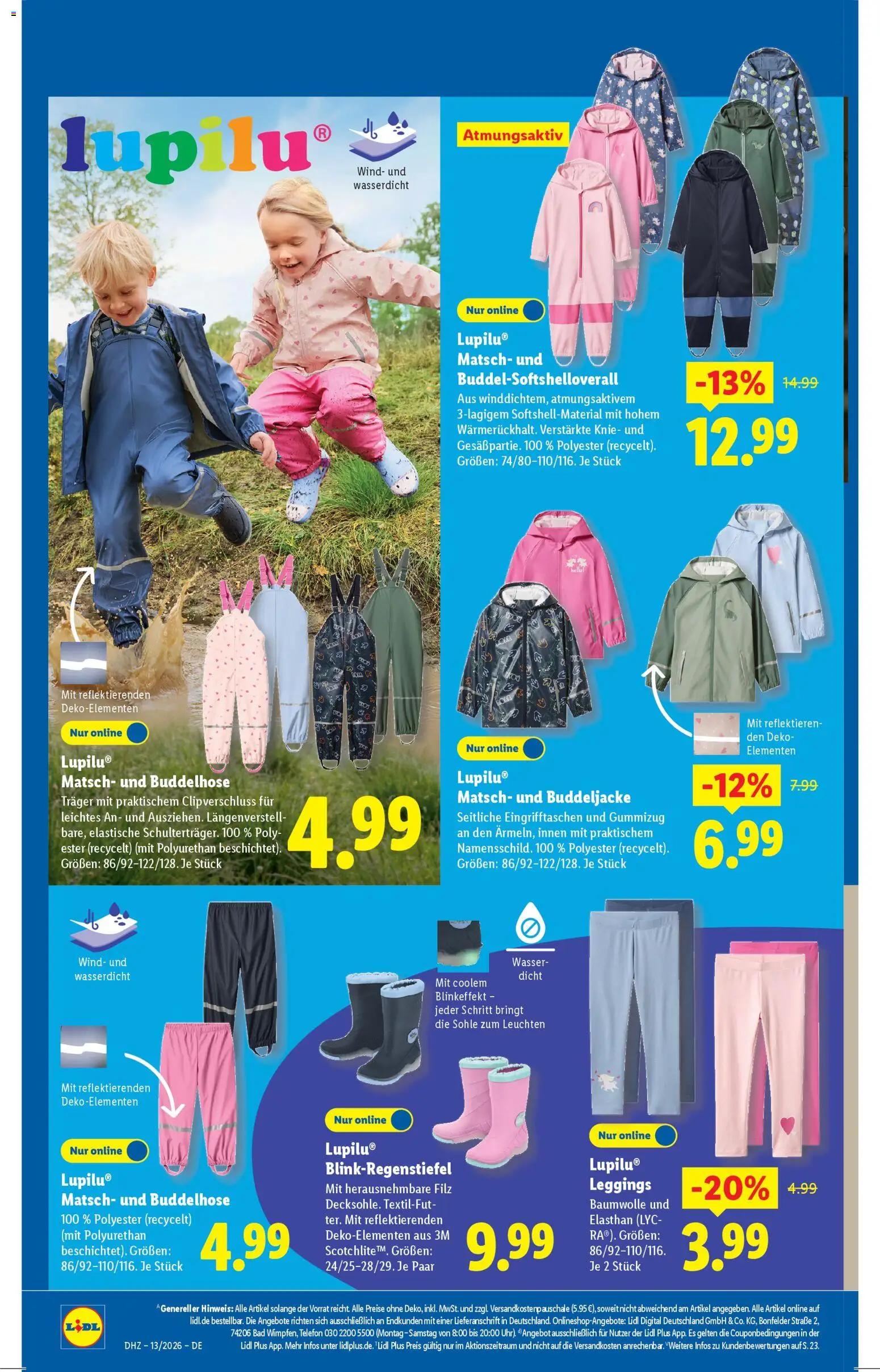 Lidl Prospekt – gültig ab 23.03.2026 | Seite: 10 | Produkte: Bad, Wasser, Leggings, Telefon