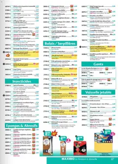 Maximo - Prévisualisation de Maximo catalogue epicerie valide à partir de 27.03.2026 | Page: 87