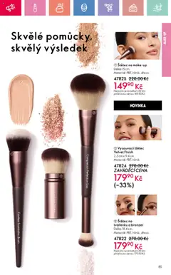 Oriflame katalog č.11/2025 od 27.07.2025 | Strana: 85 | Produkty: Makeup, Velvet, Bronzer, Štětec
