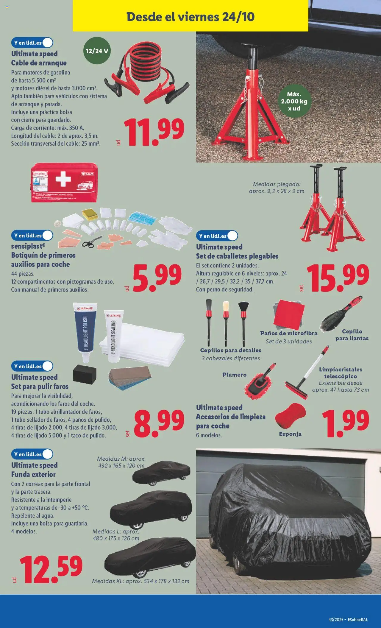 Lidl folleto de bazar │ válido desde el 20.10.2025 | Página: 27 | Productos: Esponja, Cepillo, Funda, Bolsa
