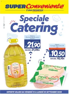 Anteprima del volantino SuperConveniente Catering Enna, Misterbianco catalogo valido a partire dal 12.09.2025