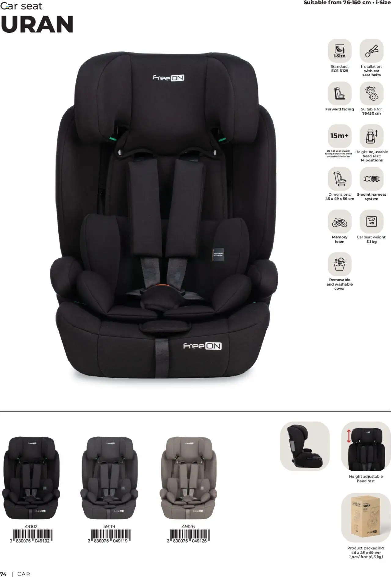 Novi Baby center katalog ponudbe – veljaven od 01.09.2025 | Stran: 74