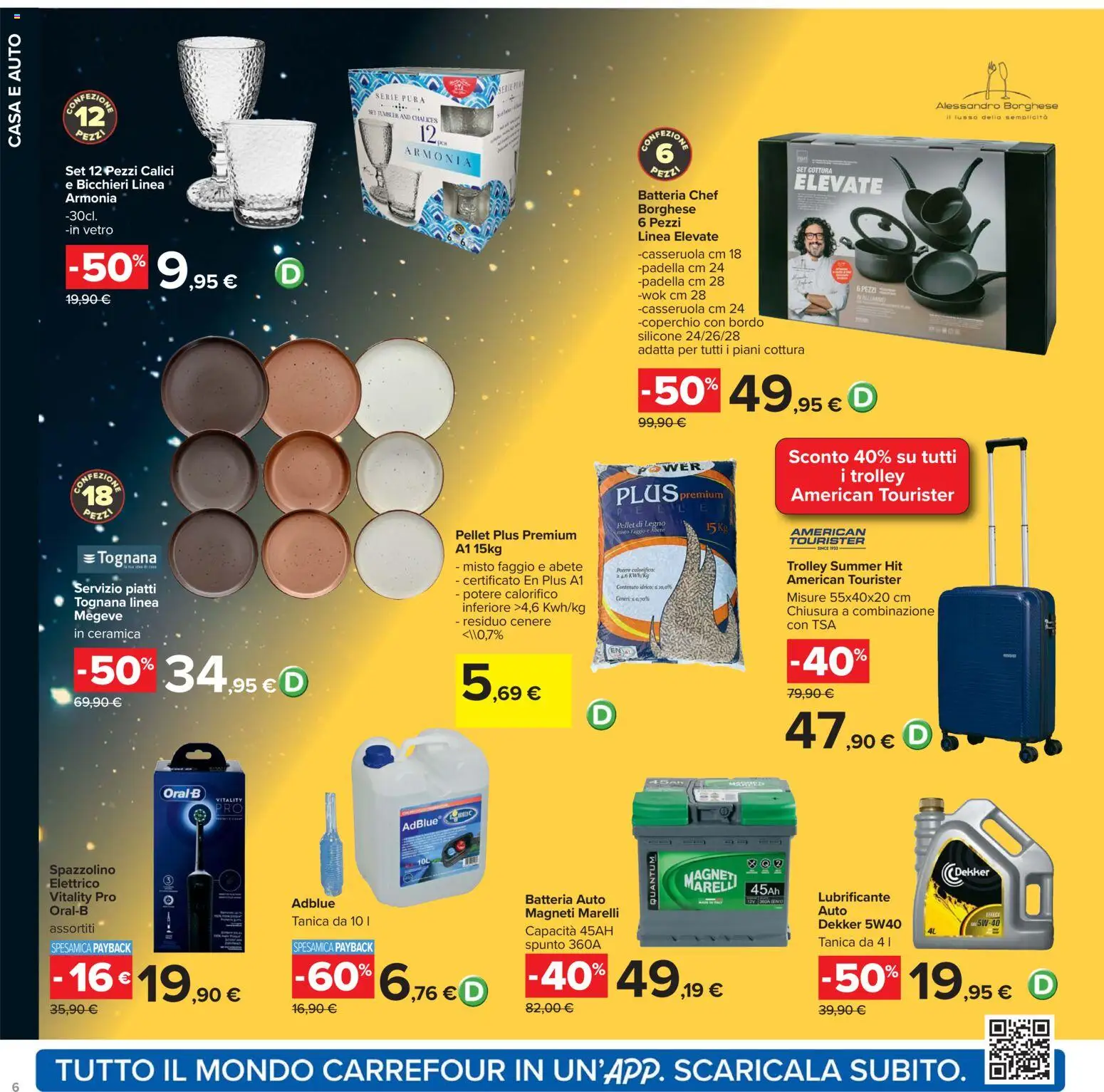 Volantino Carrefour del 17.11.2025 | Pagina: 6 | Prodotti: Lubrificante, Silicone, Spazzolino elettrico, Batteria