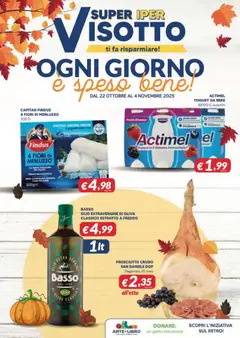 Anteprima del volantino Volantino Visotto	 valido a partire dal 22.10.2025
