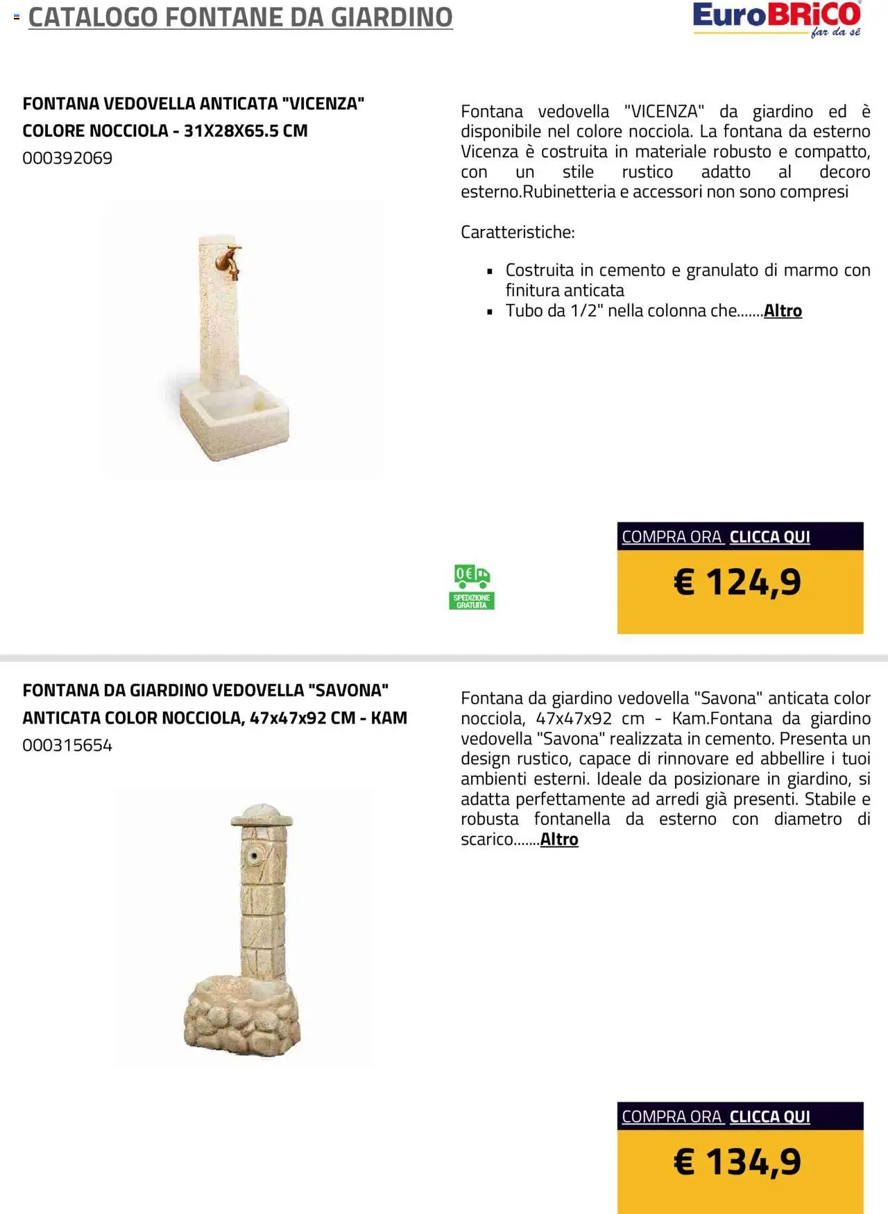 Volantino Eurobrico del 23.07.2025 | Pagina: 7 | Prodotti: Tubo