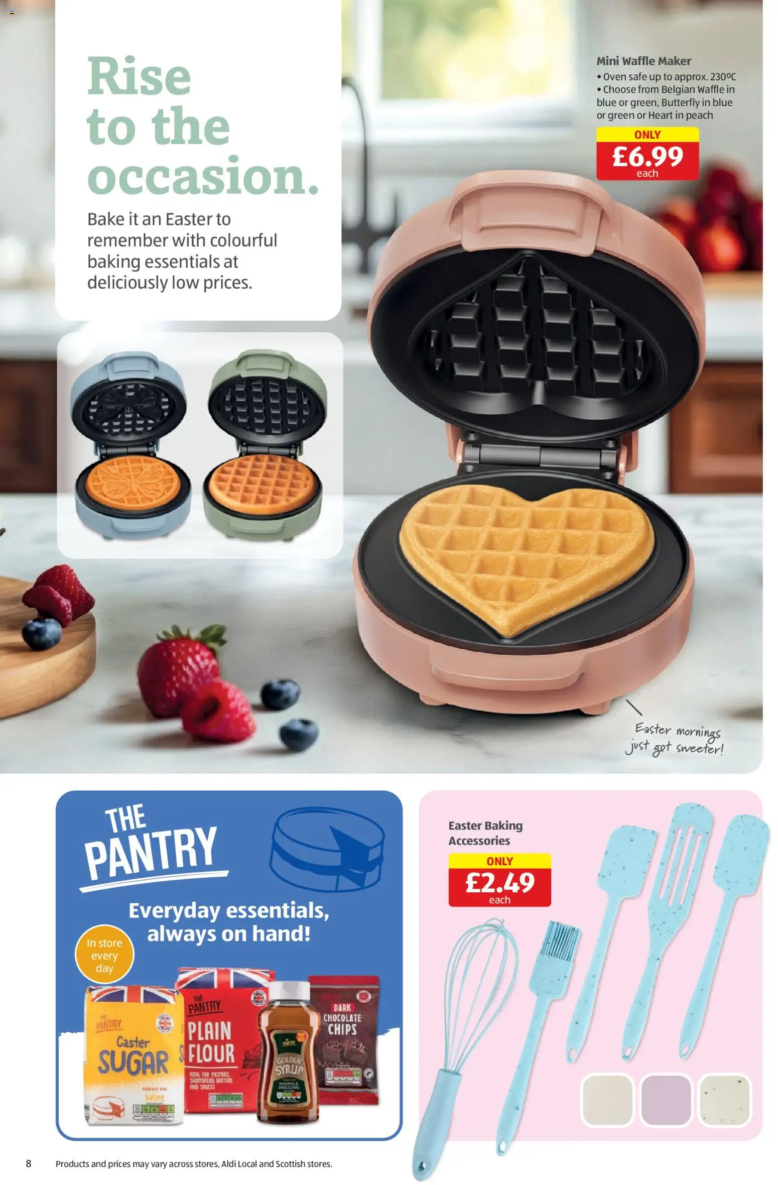 {H1} | Page: 8 | Products: Chocolate, Chips, Papier carton, Oven