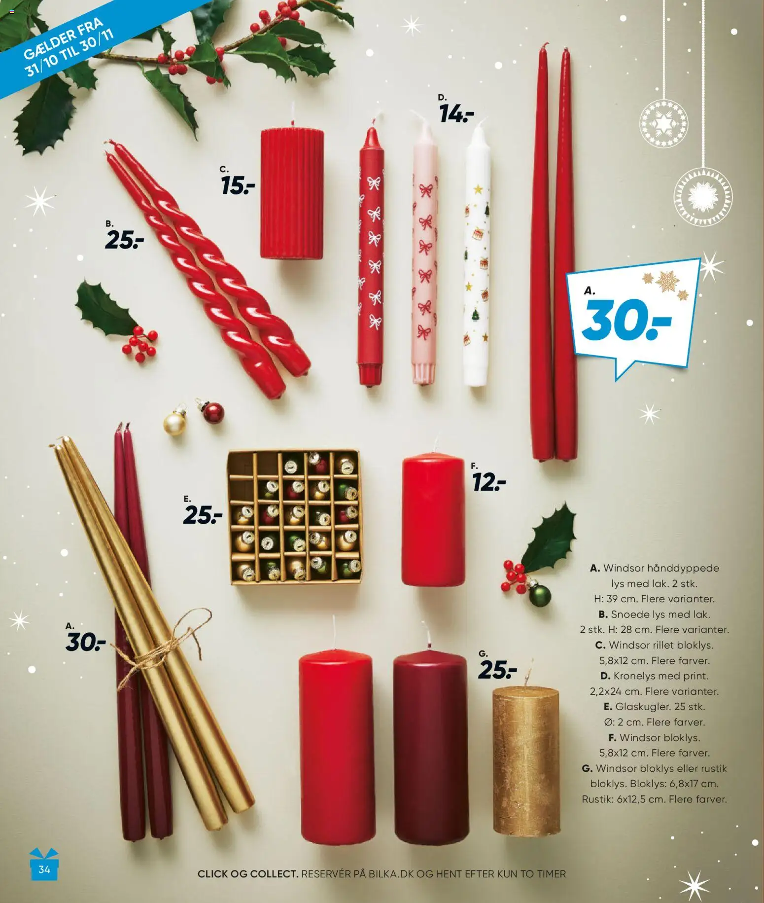 Bilka tilbudsavis – gyldig fra 01.11.2025 | Side: 34