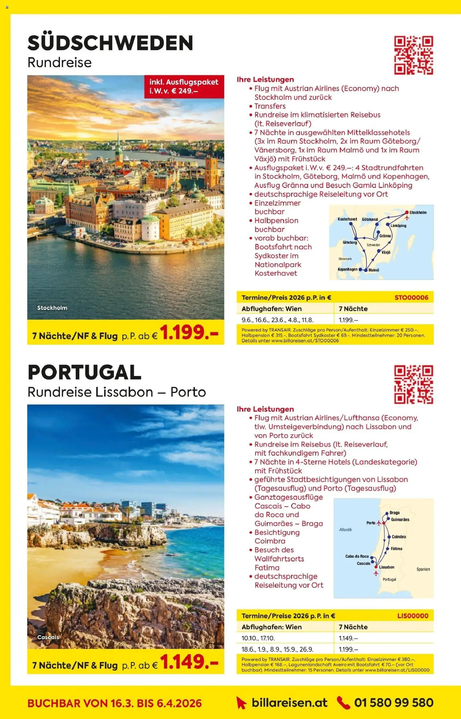 Billa Reisen gültig ab 16.03.2026 | Seite: 2