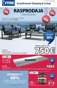 Katalog JYSK - Pregled kataloga iz trgovine JYSK, vrijedi od 02.07.2025