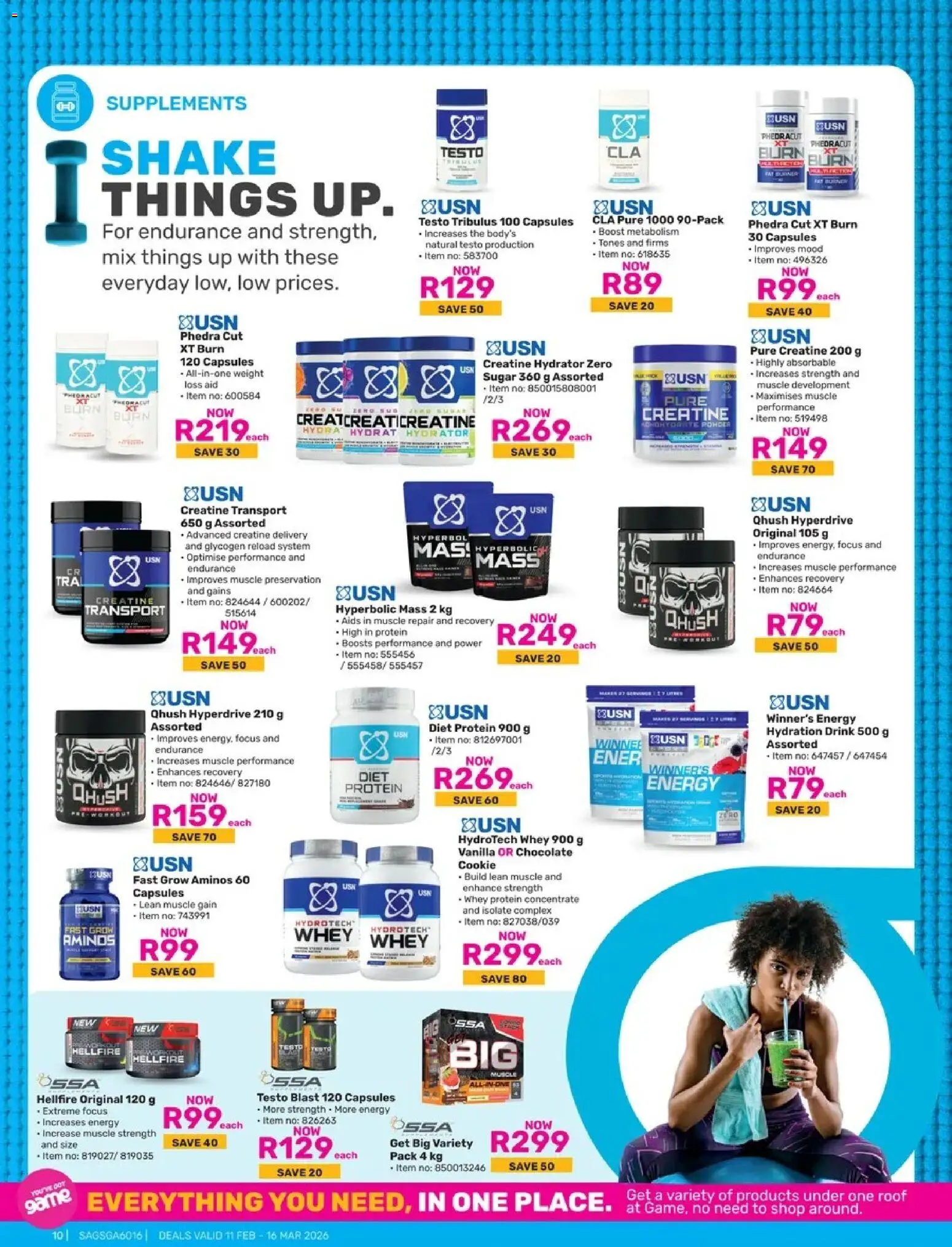 Game - Catalogue Back To Wellness valid from 11.02.2026 | Page: 10 | Products: Sugar, Chocolate, Weight, Game