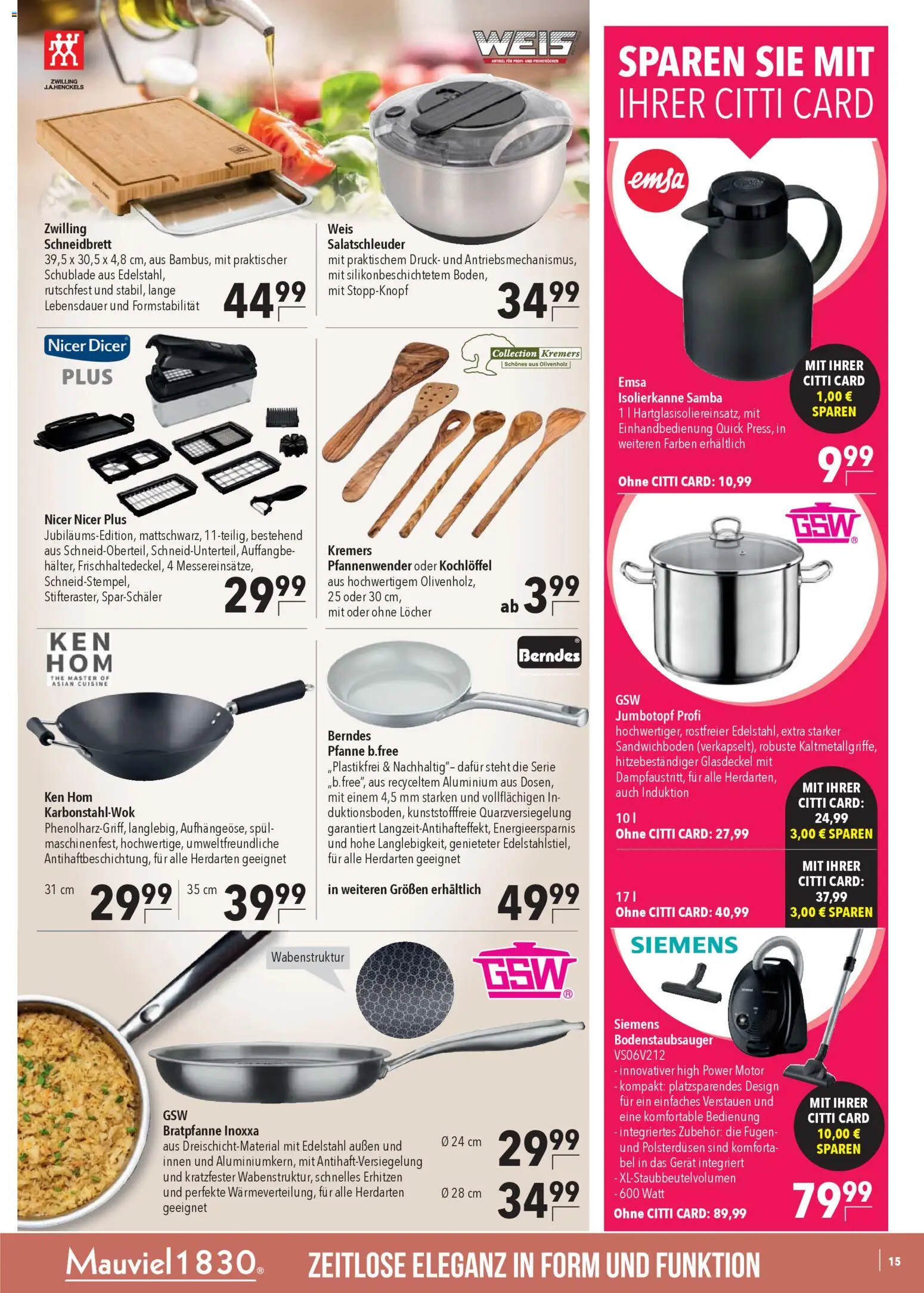 CITTI Markt Prospekt 	 – gültig ab 14.01.2026 | Seite: 17 | Produkte: Siemens