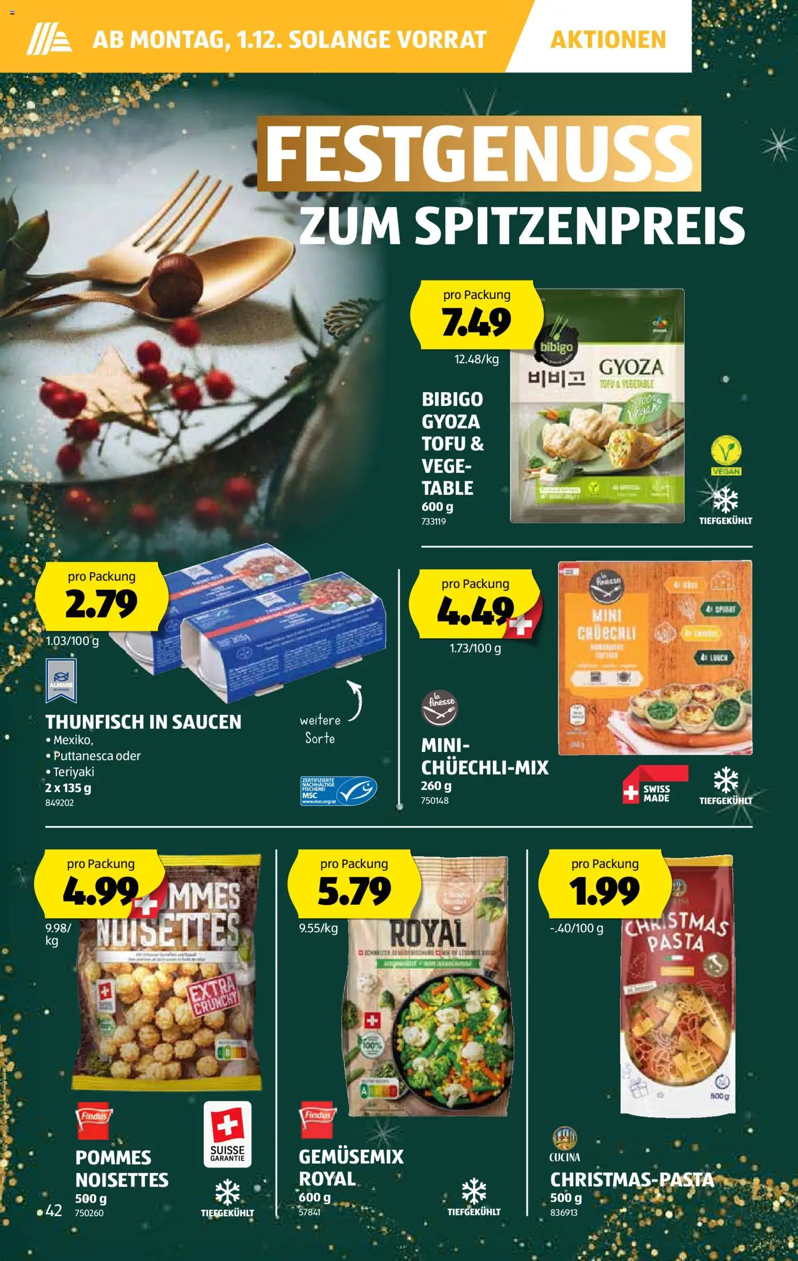 Aldi - Black Friday – gültig ab 27.11.2025 | Seite: 43 | Produkte: Pasta