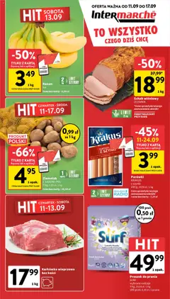 Pogląd oferty "Intermarche Gazetka" - ważna od 11.09.2025