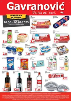 Katalog Gavranović - Pregled kataloga iz trgovine Gavranović, vrijedi od 28.08.2025