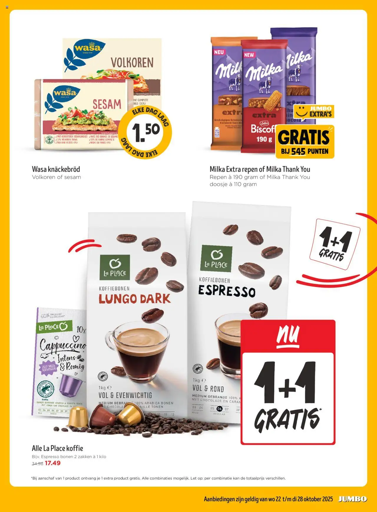 {H1} | Pagina: 11 | Producten: Chocolade, Kan, La, Cappuccino