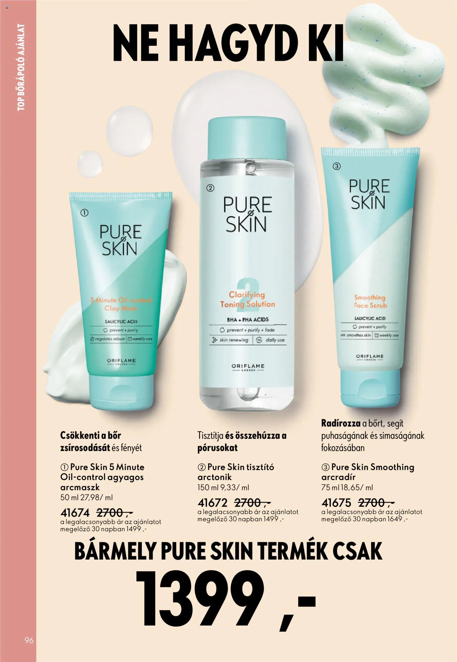 Oriflame akciós ujság - amely érvényes a következő dátumtól: 22.10.2025 | Oldal: 96 | Termékek: Bor