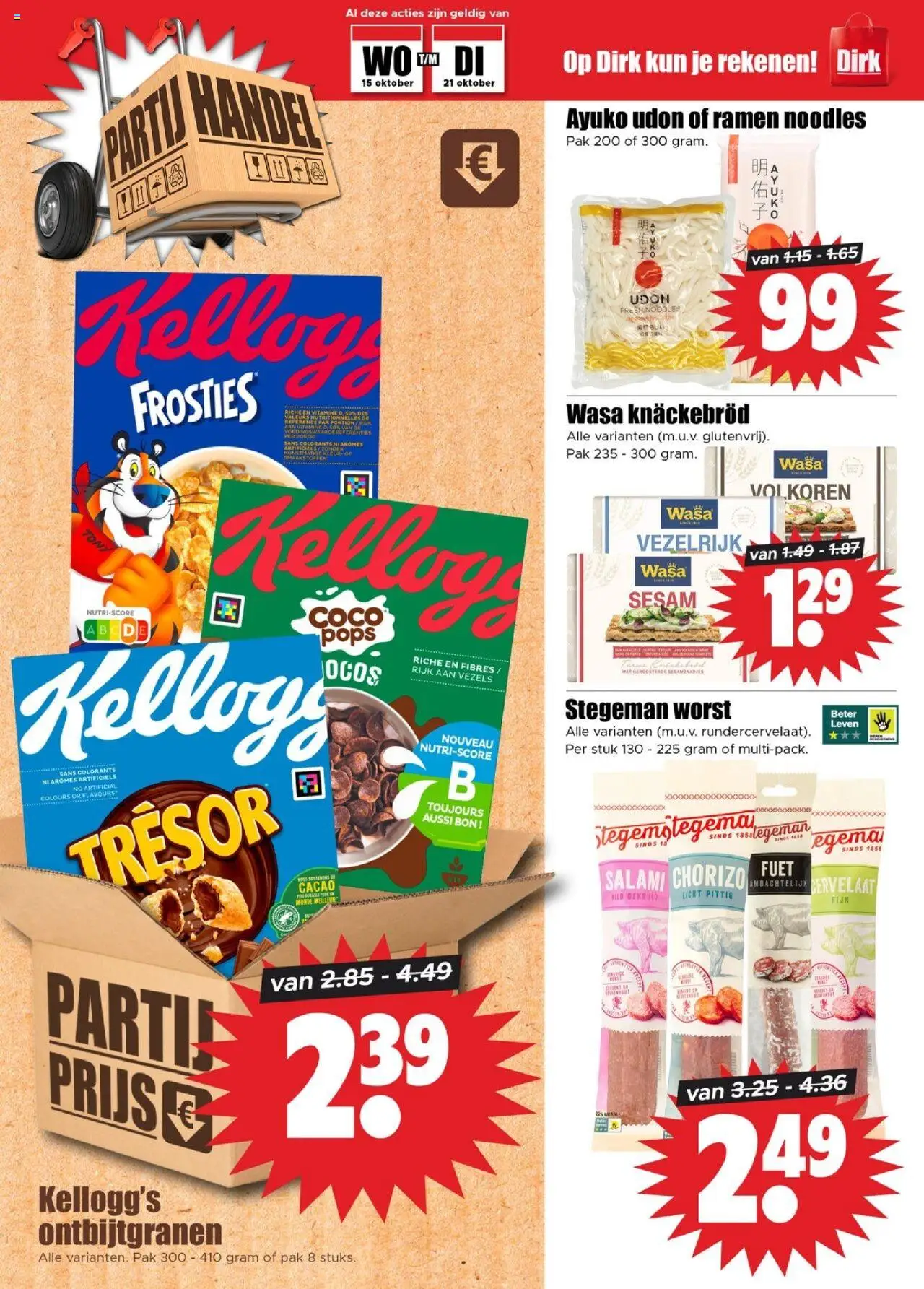 {H1} | Pagina: 21 | Producten: Salami, Worst, Tortilla lap, Vitamine D