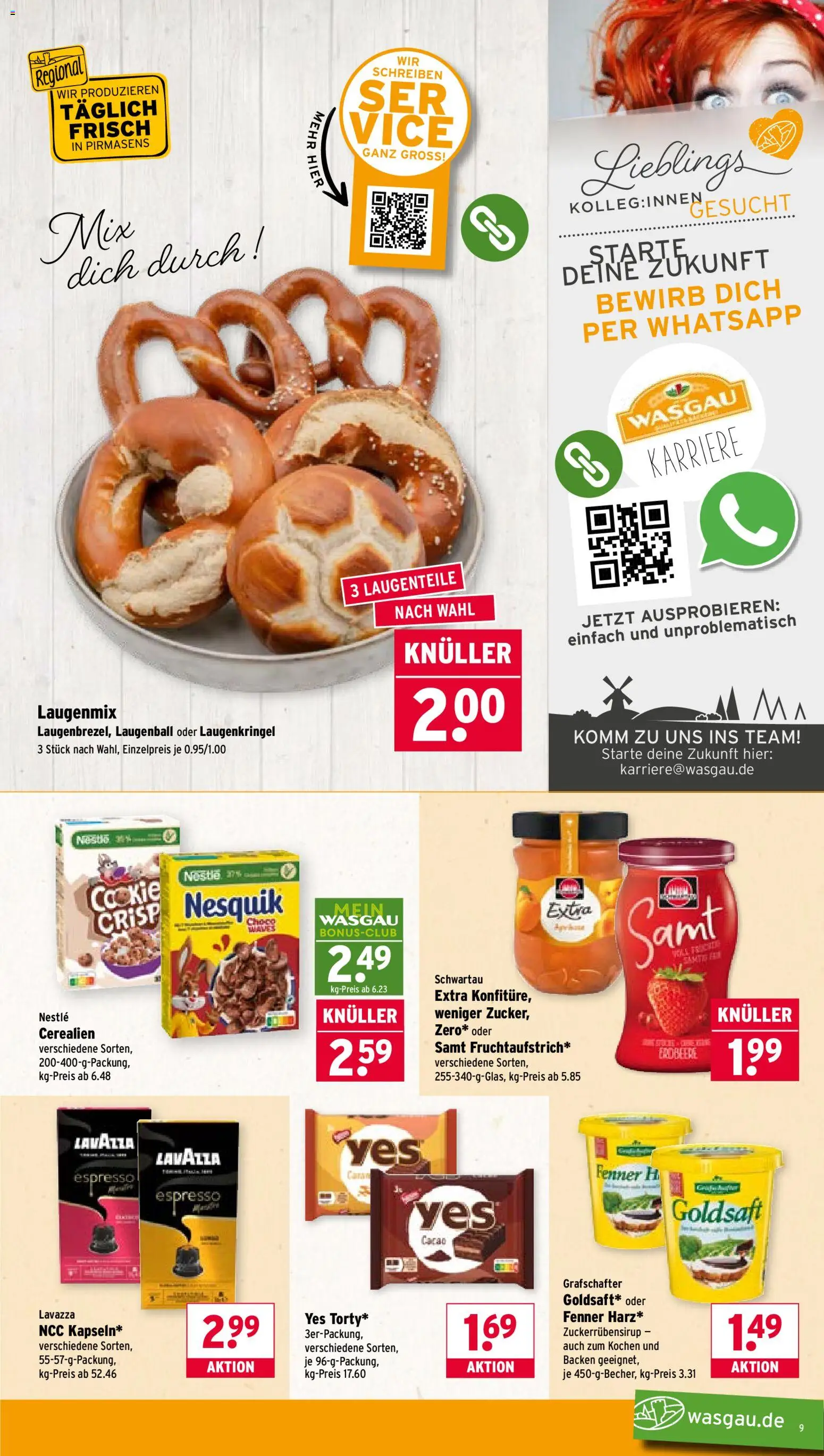 Wasgau Prospekt 	 – gültig ab 13.04.2026 | Seite: 9