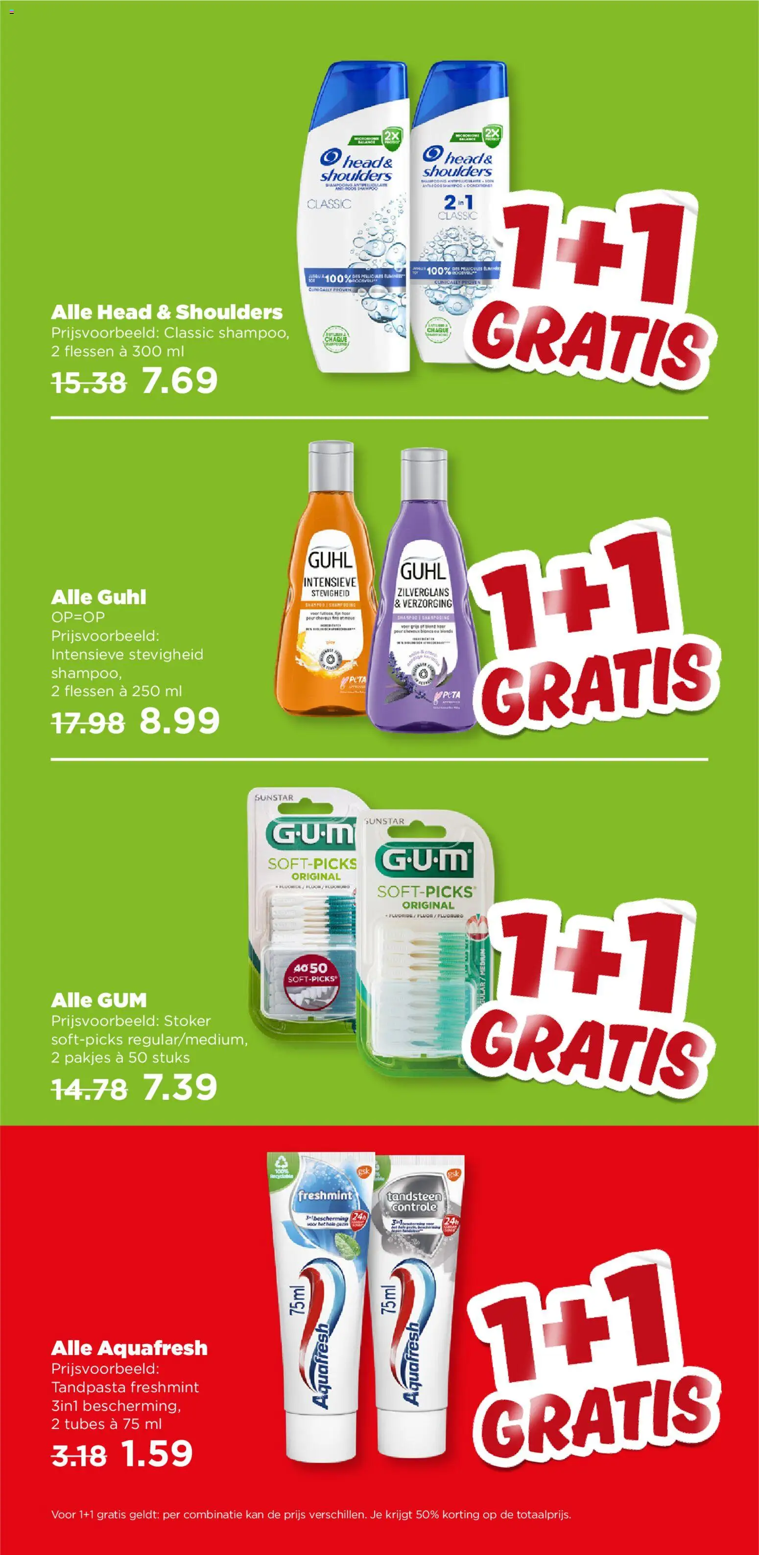 {H1} | Pagina: 15 | Producten: Tandpasta, Gum, Kan, Shampoo