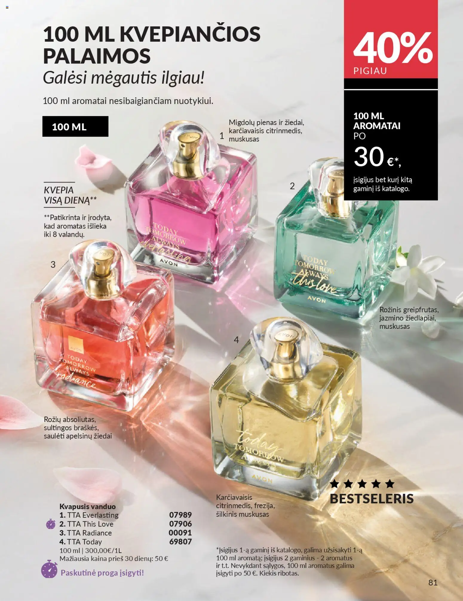 AVON akcijos nuo 01.04.2026 | Puslapis: 81