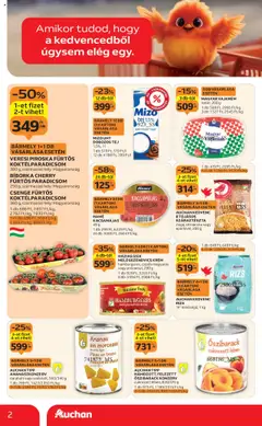Auchan akciós ujság - amely érvényes a következő dátumtól: 31.07.2025 | Oldal: 2