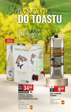 OPERA PRIMA CHARDONNAY / SAUVIGNON BLANC, 3 L od 08.09.2025 | Strona: 12 | Produkty: Chardonnay, Wino, Sól
