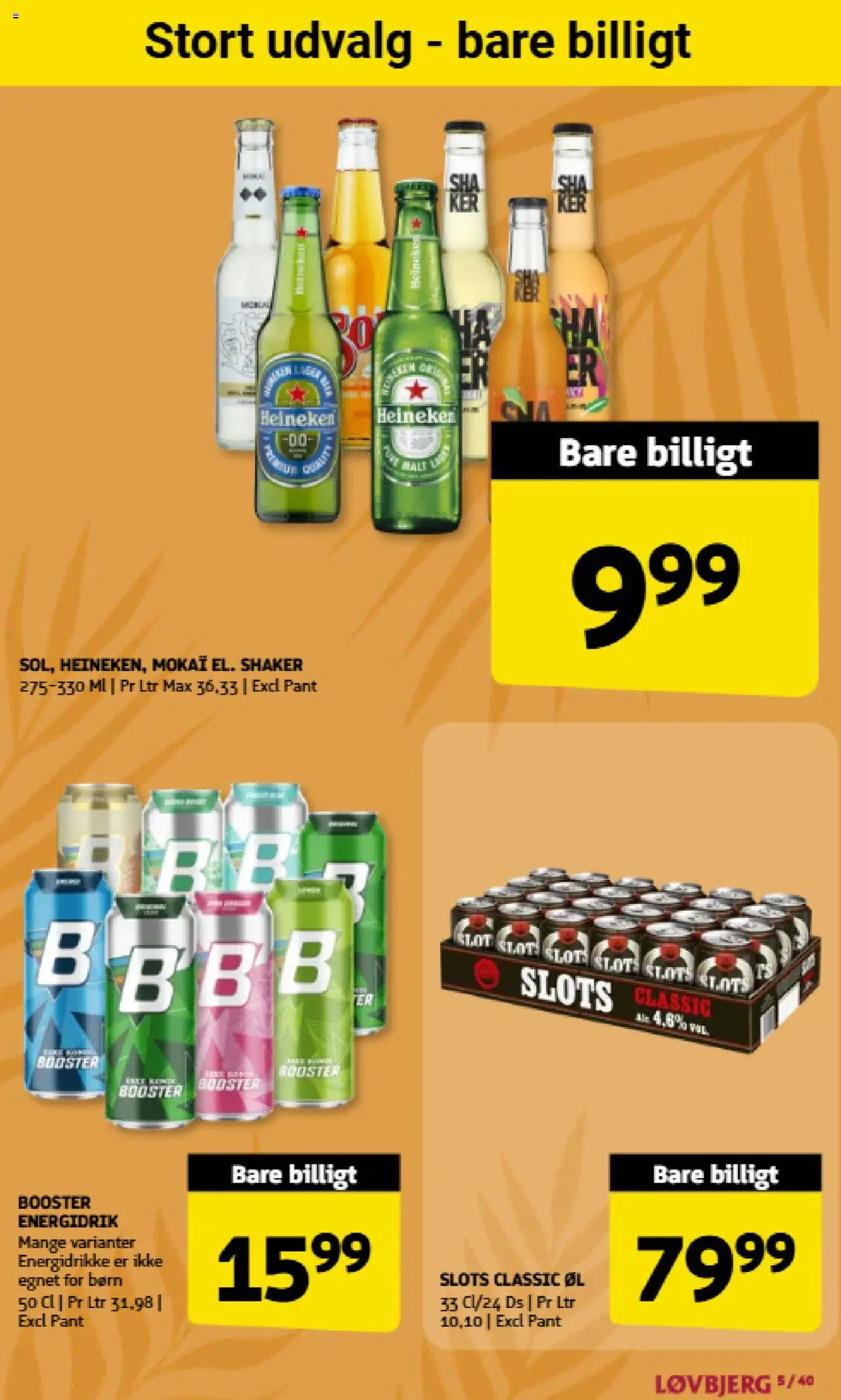 Løvbjerg Tilbudsavis gyldig fra 15.08.2025 | Side: 5 | Produkter: Øl, Energidrikke