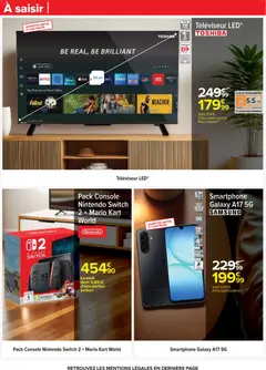 Carrefour - Prévisualisation de Carrefour catalogue semaine 2 valide à partir de 06.01.2026 | Page: 77 | Produits: Smartphone, Vidéo, Appareil photo, console Nintendo Switch