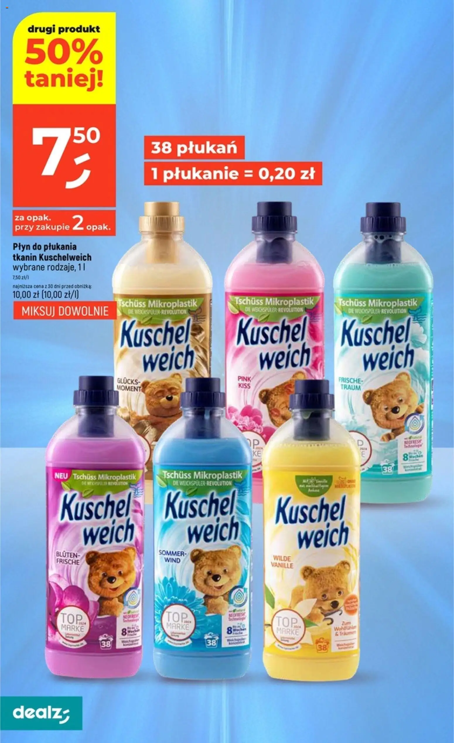 Dealz Gazetka od 08.01.2026 | Strona: 36 | Produkty: Top, Płyn do płukania tkanin