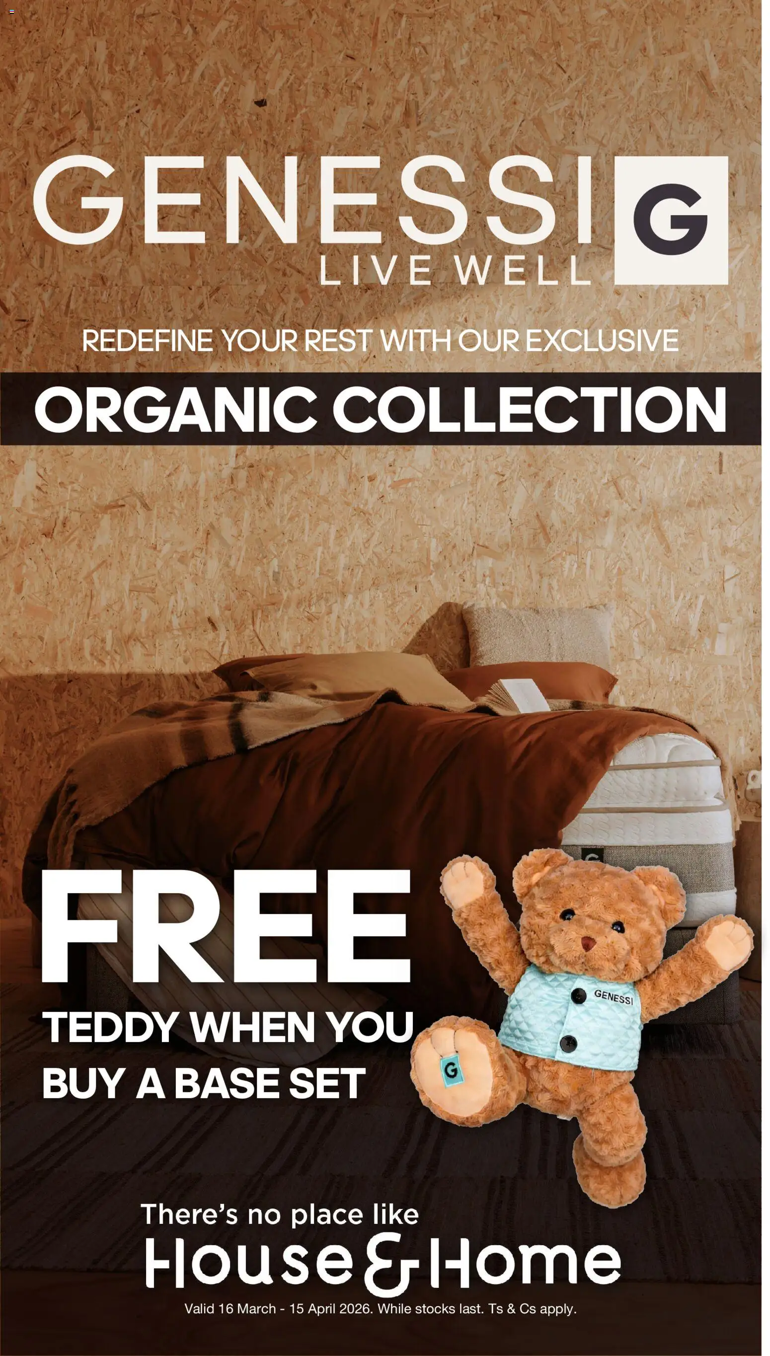 New House and Home catalogue – valid from 16.03.2026 | Page: 1 | Products: Teddy