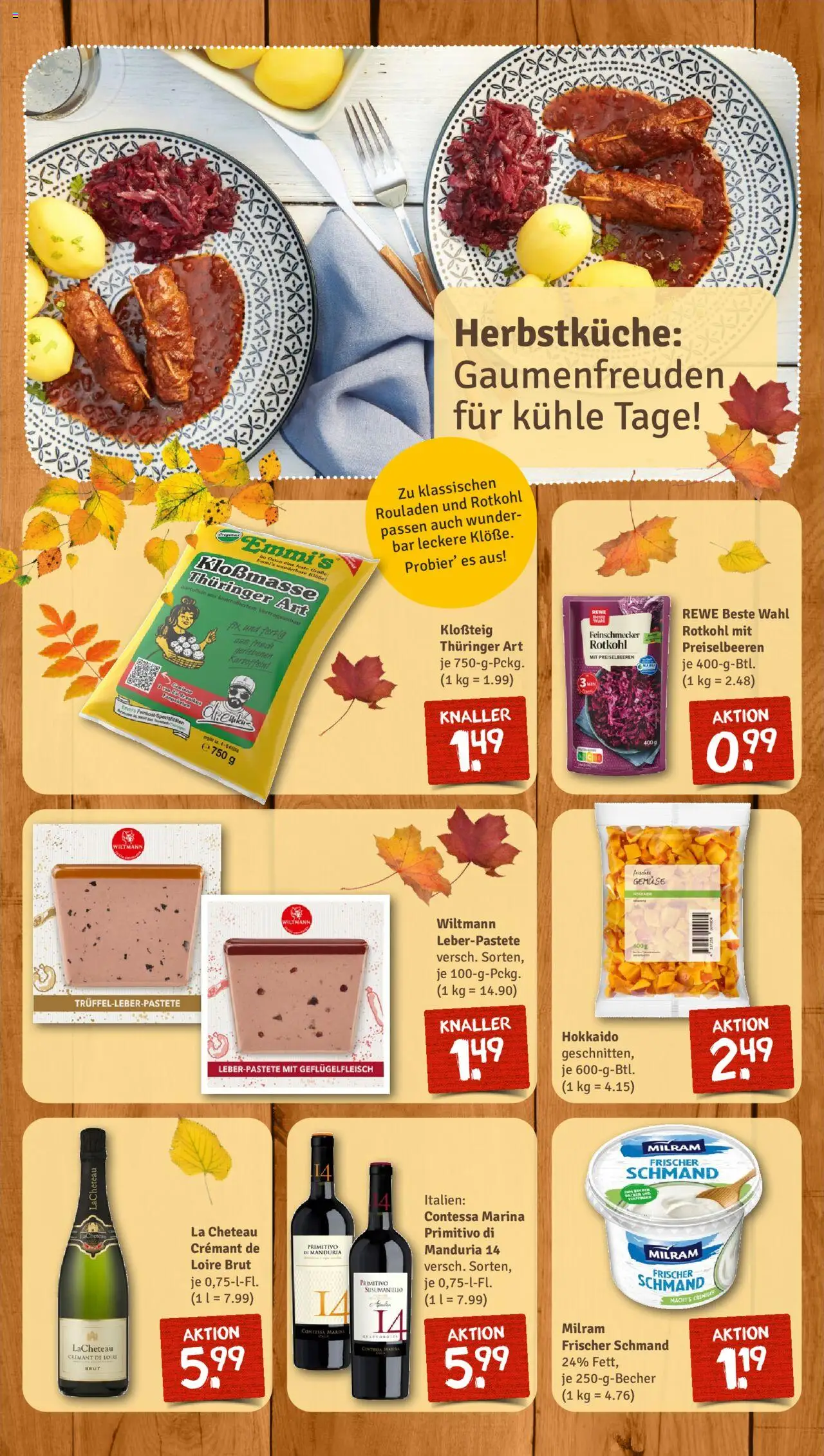 Nahkauf Prospekt – gültig ab 13.10.2025 | Seite: 11 | Produkte: Rotkohl, Kartoffeln, Gemüse, Milram