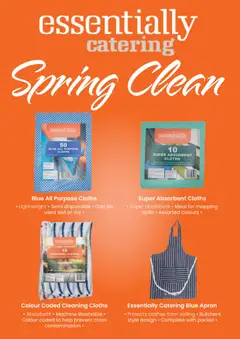 Preview of Bestway - All deals in one place, tailored for catering businesses. valid from 27.02.2026 | Page: 18 | Products: Cleaning cloths, Weight