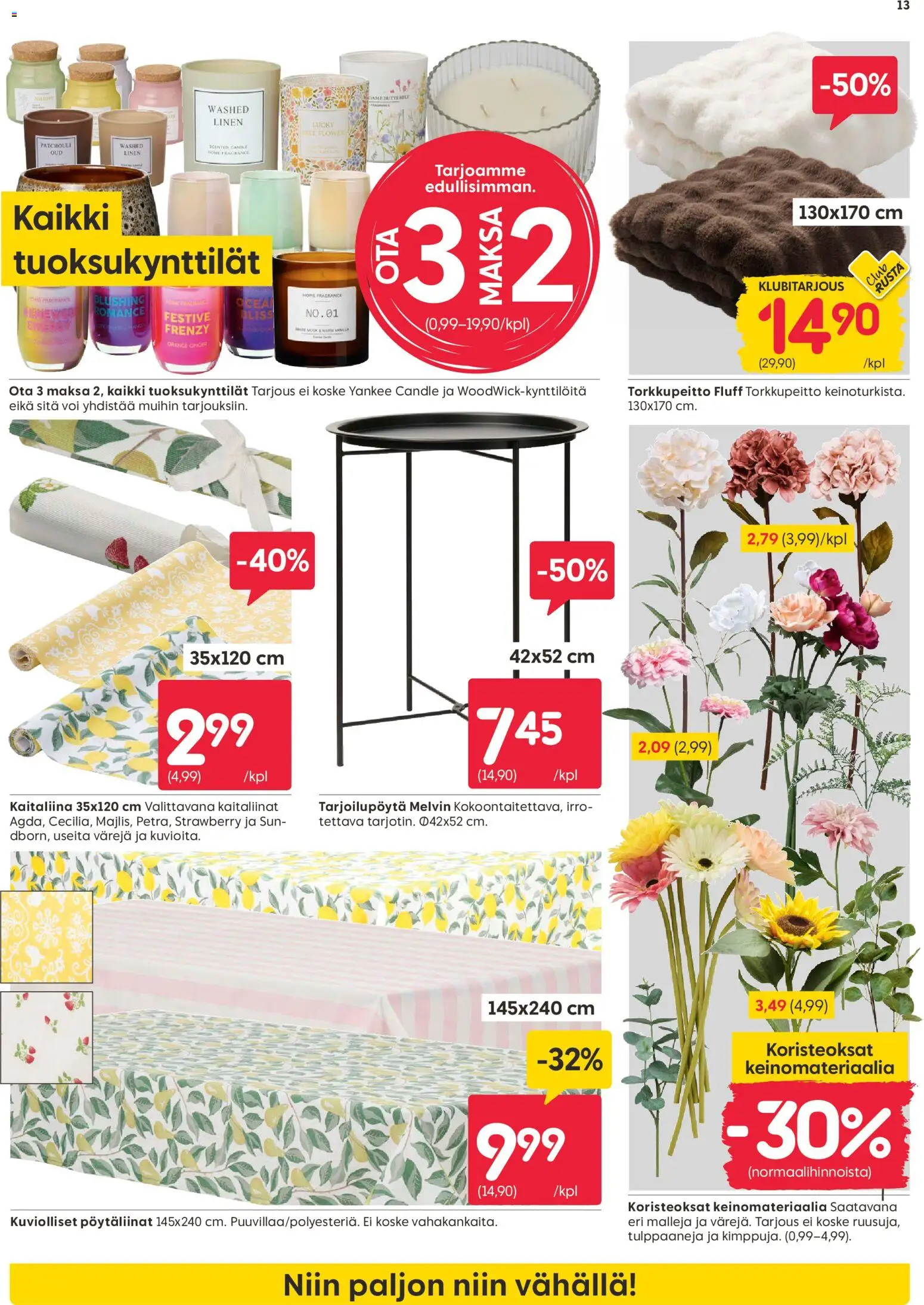 Rusta tarjoukset – voimassa 23.03.2026 alkaen | Sivu: 13 | Tuotteet: Voi