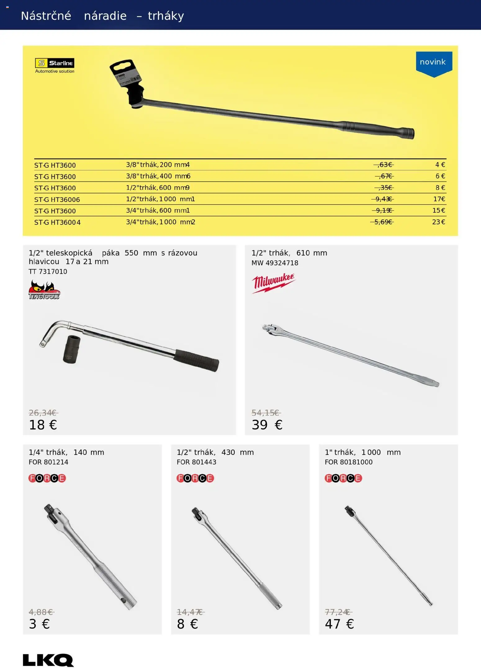 Nové Auto Kelly akcie – leták je platný od 03.11.2025 | Strana: 28 | Produkty: Náradie