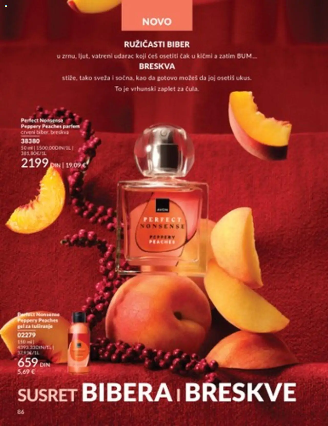 AVON katalog - važi od 01.07.2025 | Strana: 86 | Proizvode: Parfem, Breskva