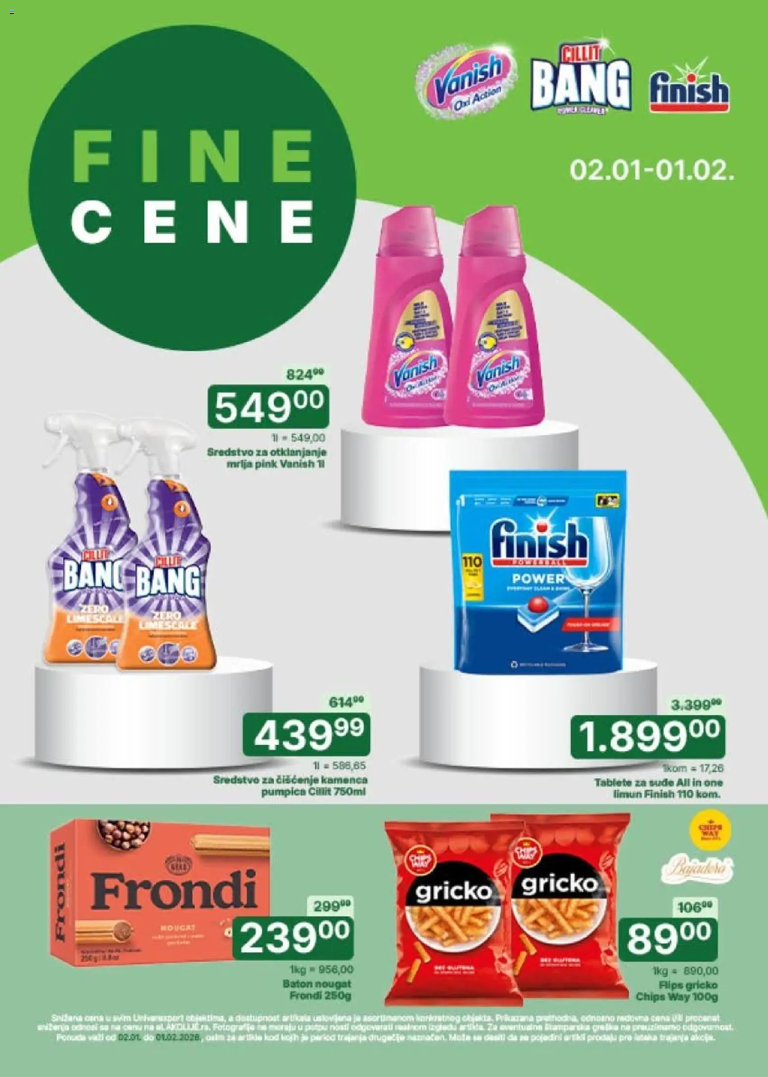 Univerexport katalog - važi od 05.01.2026 | Strana: 17 | Proizvode: Finish, Limun