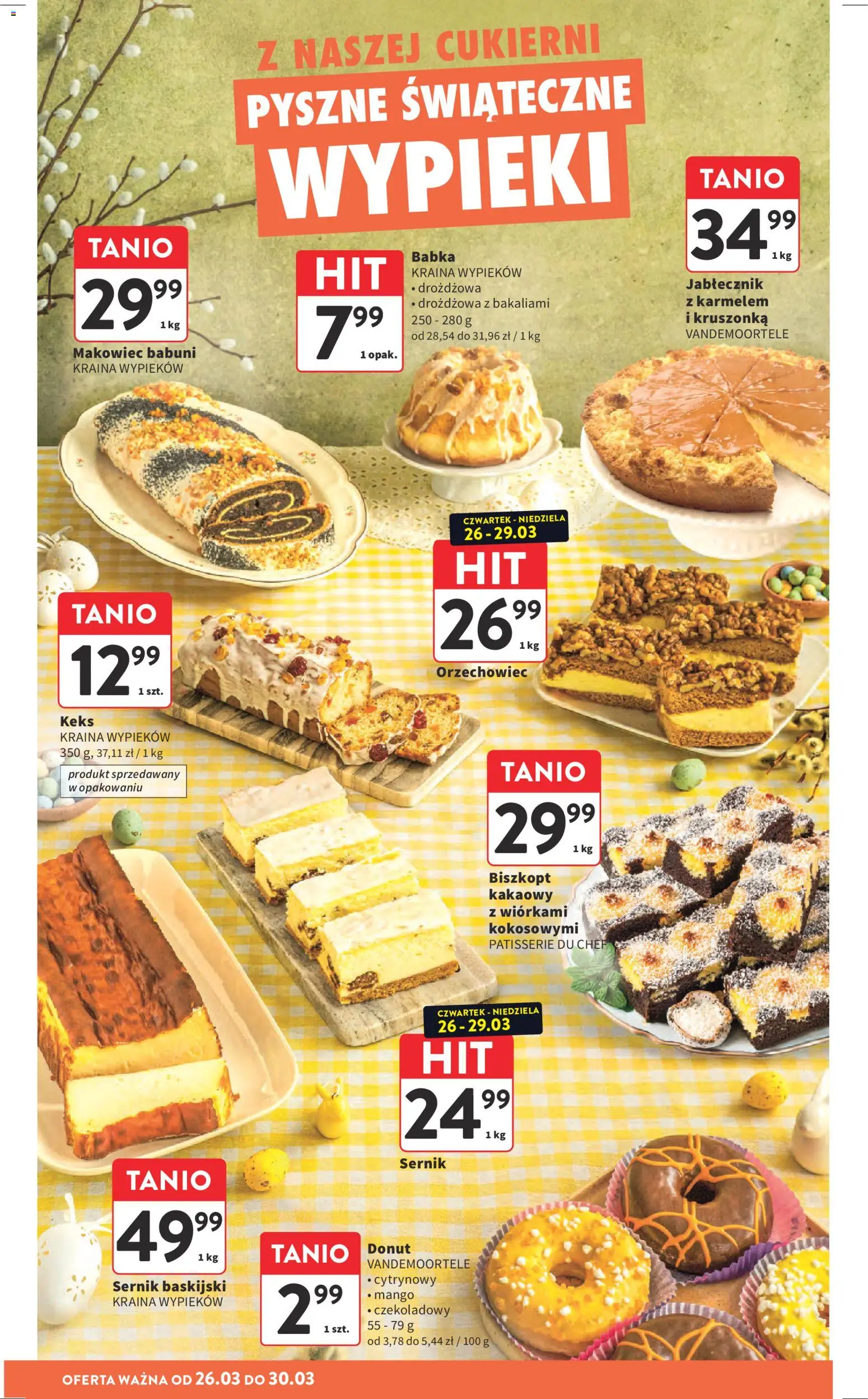Intermarche gazetka od 26.03.2026 | Strona: 14 | Produkty: Mango, Donut, Babka