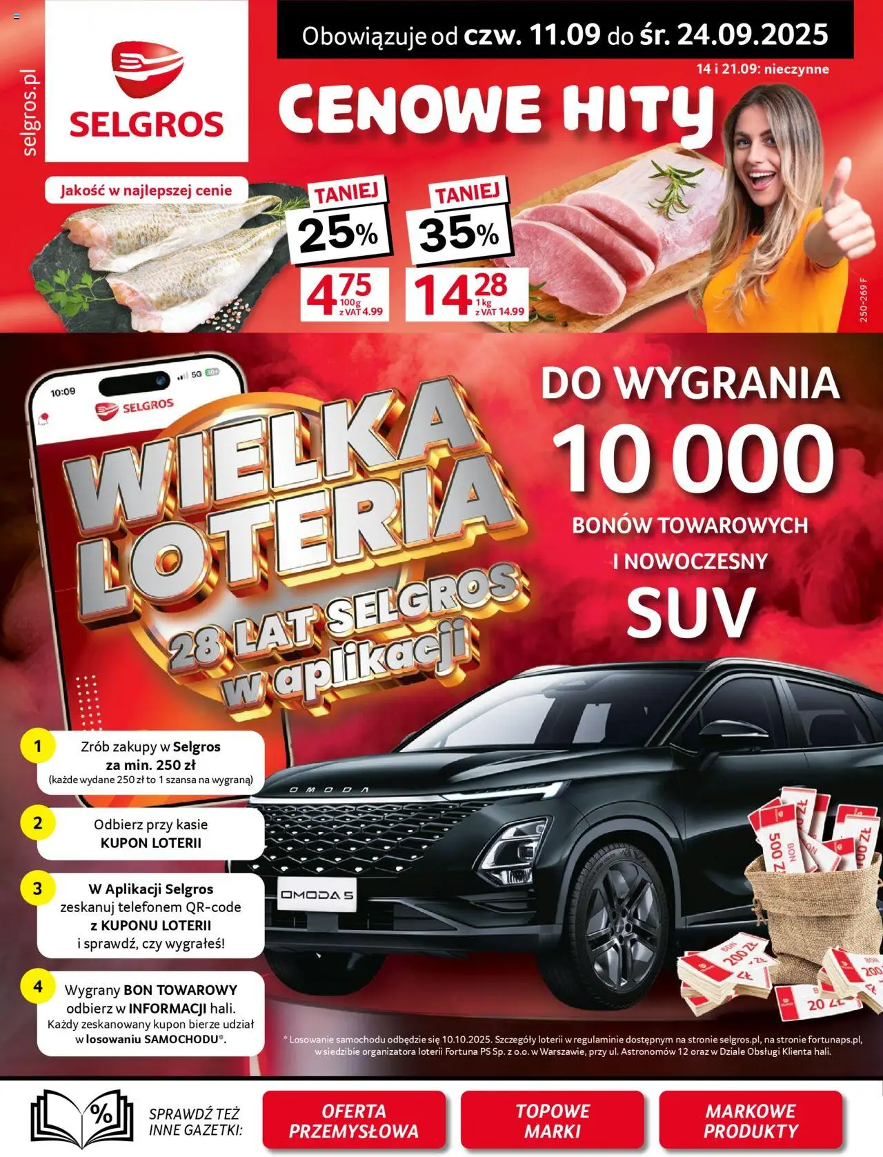 Selgros cash&carry Gazetka od 11.09.2025 | Strona: 1