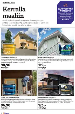 K-Rauta-mainoslehti voimassa 01.04.2026 alkaen | Sivu: 32 | Tuotteet: Maali