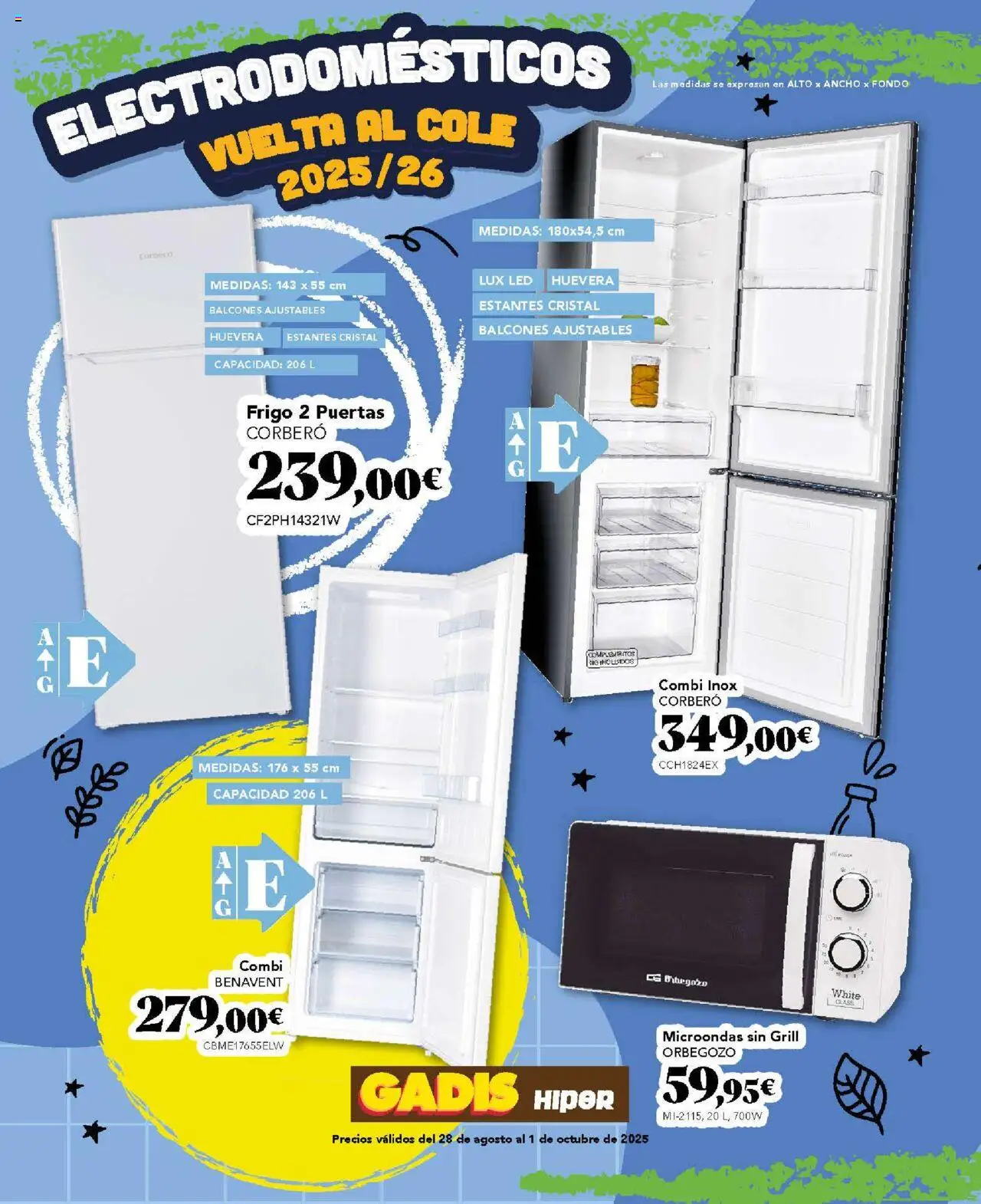 Gadis folleto │ válido desde el 28.08.2025 | Página: 20 | Productos: Combi