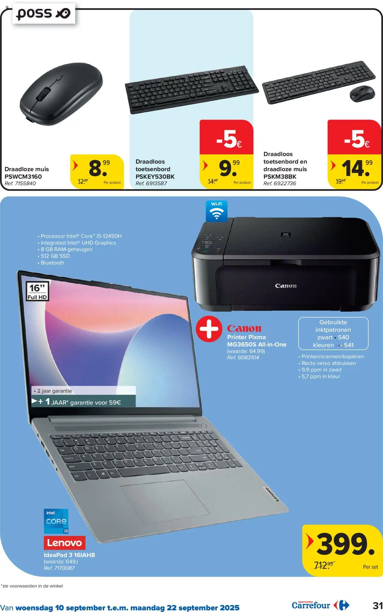  | Pagina: 31 | Producten: Printer, Bluetooth, Muis