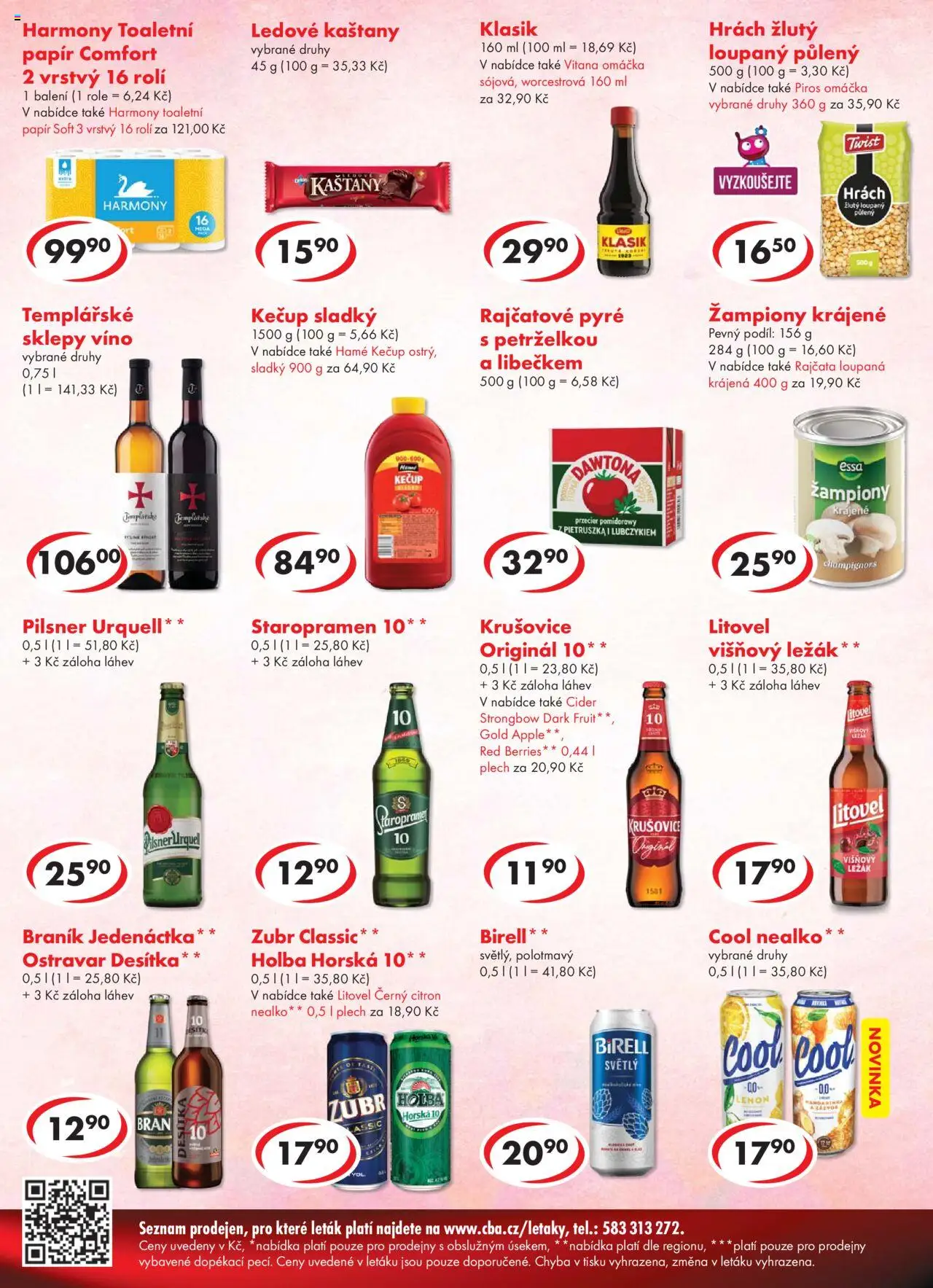CBA leták - Premium od 04.06.2025 | Strana: 4 | Produkty: Staropramen, Rajčata, Braník, Pilsner Urquell