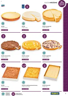 Pogląd oferty "Makro Gazetka - Smart Chef - ciasta" - ważna od 01.10.2025 | Strona: 3 | Produkty: Mango, Skórka pomarańczowa