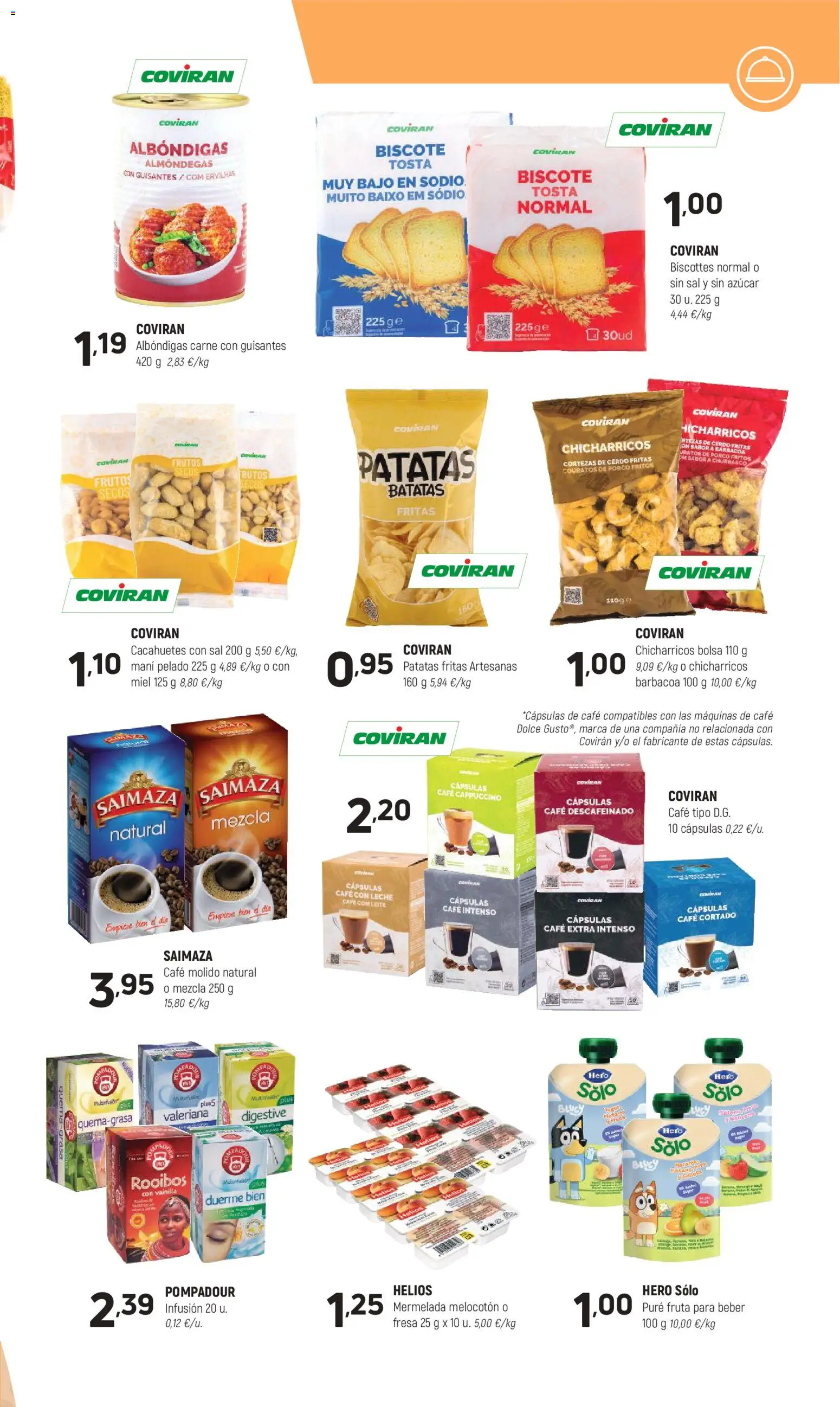 Coviran ofertas │ válido desde el 13.01.2026 | Página: 9 | Productos: Cerdo, Café molido, Bolsa, Barbacoa
