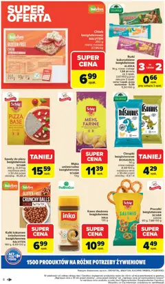 Pogląd oferty "Carrefour Gazetka - Act for food" - ważna od 03.11.2025 | Strona: 8 | Produkty: Chrupki, Spody do pizzy, Kawa, Pizza