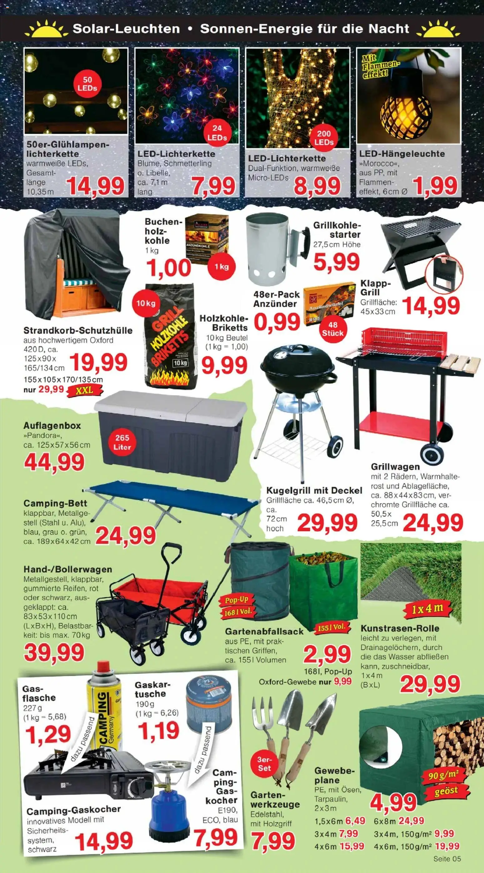 Jawoll Prospekt – gültig ab 27.04.2026 | Seite: 5 | Produkte: Grill, Kocher, Wasser