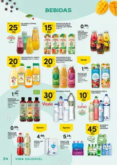 Pré-visualização KOMBUCHA CONTINENTE BIO, Framboesa/ Coco/ Pessego Ananás Emb.: 370 ML válido de 21.10.2025 | Página: 34