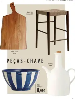 Pré-visualização El Corte Ingles Decora válido de 23.10.2025 | Página: 73 | Produtos: Tábua, Banco